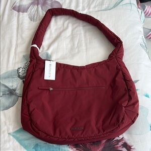 Athleta oversized crossbody hobo bag